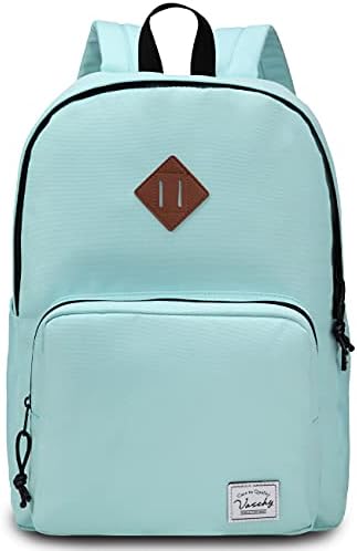 VASCHY Lightweight School Backpack for Women with Sleeve for 14" Laptop