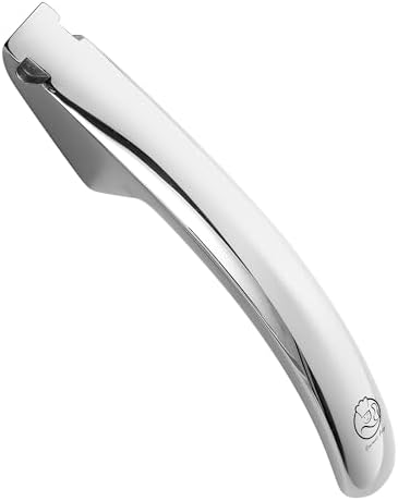 Gourmet Easy Lifetime Replace Garlic Press, No Need to Peel, Fine & Coarse