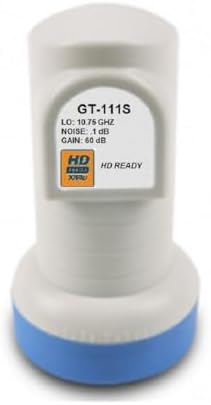 Quad Standard Linear Satellite KU Band LNB FTA 10750 Free to AIR HD for International Channels: Chinese Arabic Persian, Polish, Russian, Vietnamese, 97 Galaxy