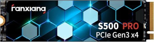fanxiang S500 Pro M.2 SSD 2TB NVMe 2280 PCIe Gen 3x4 3500MB/s 3D NAND TLC 1200TBW Internal Solid State Hard Drive