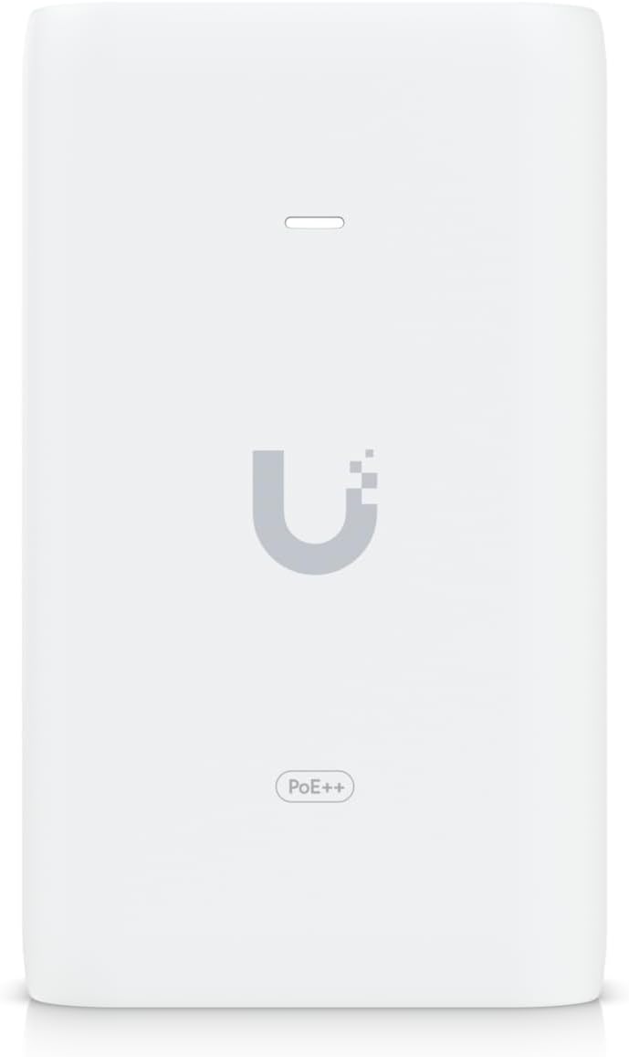 Ubiquiti U-PoE++ Gigabit PoE injector 48V / 1,25A (60W)