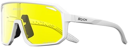 SCVCN Cycling Glasses Sport Sunglasses MTB BMX Men Women Running Driving Fishing Golf DZ-S62