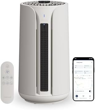 BLUEAIR Air Purifiers for Medium Rooms, Bedroom, Kitchen, Cleans 1,858 sqft in one hour, HEPASilent Smart Air Cleaner for Home, Pets, Allergies, Dust, Mold, Smoke - Blue Pure 311i Max