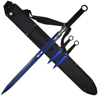 Fantasy Sword & Two Throwing Knives