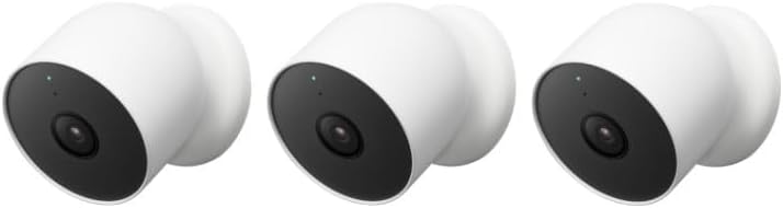 Google Nest Security Cam (Wired) - 2nd Generation - Snow