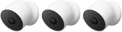 Google Nest Security Cam (Wired) - 2nd Generation - Snow