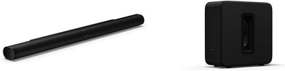 Arc Ultra Soundbar with Dolby Atmos and Voice Control - 9.1.4 Surround Sound for TV and Music - Black