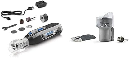 Dremel PawControl Dog Nail Grinder and Trimmer- Safe & Humane Pet Grooming Tool Kit- Cordless & Rechargeable Claw Grooming Kit for Dogs, Cats, and Small Animals 7760-PGK