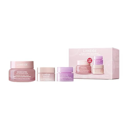 LANEIGE Bouncy and Firm Sleeping Mask: Revitalize, Smooth, Peony & Collagen Complex, Barrier-Boosting Hydration