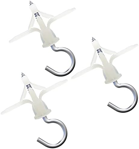 Drywall Anchor kit - Hollow Wall Anchors with Screws ，self-Drilling Hollow Wall Anchor, for Drywall，Nylon - Plastic - Buildex,60pcs (Anchor 30pcs+screw 30pcs)