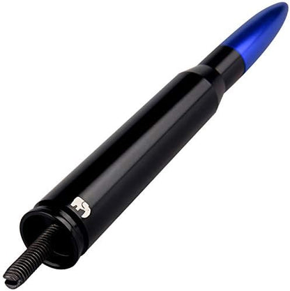 ONE250 Bullet Style Antenna, Compatible with Dodge RAM (RAM 1500, RAM 2500 or RAM 3500 1994-2024) & Ford F-Series (F-150 F-250 F-350 Super Duty Ford Raptor Ranger Trucks 1997-2024) (Silver)