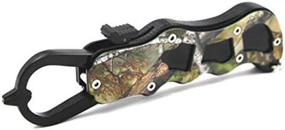 CRAZY SHARK Stainless Steel Fish Lip Grabber Gripper Grip Tool Fish Holder Tackle