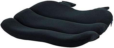 ObusForme Ergonomic Seat Cushion | Contoured Design Supports Pelvis and Thigh Alignment, Distributes Body Weight to Relieve Pressure Points | Foam Cushion Offers Superior Comfort (Bagged)