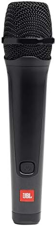 JBL PartyBox Wireless Mic - 2X Digital Wireless Microphones, Rechargeable Battery (20hrs - 700mAh), Clear Voice, Crisp Sound, Stable 2.4GHz Connection, Compatible with All PartyBox Speakers (Black)