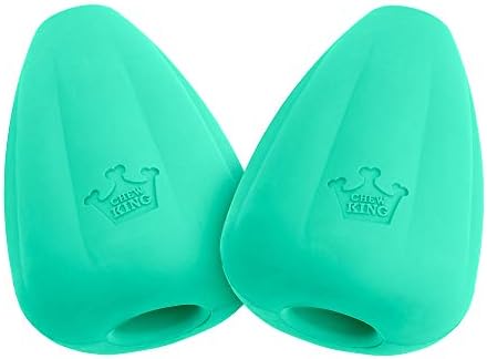 Chew King Premium Treat Dog Toy, L, Extremely Durable Natural Rubber Toy, Pack of 2