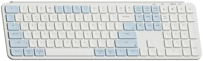 Keychron B6 Pro Quiet Key Full Size Ultra-Slim Wireless Keyboard, ZMK Programmable Bluetooth 5.1/2.4 GHz/Wired with Ultra-Long Battery Life Low Profile for Mac Win Linux System - Space Gray
