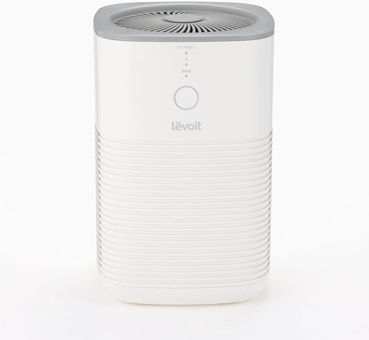 LEVOIT Air Purifiers for Bedroom Home, HEPA Freshener Filter Small Room Cleaner with Fragrance Sponge for Smoke, Allergies, Pet Dander, Odor, Dust Remover, Office, Desktop, Table Top, Core Mini, White
