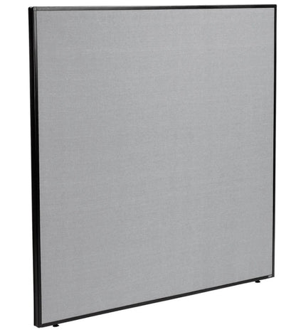 Interion® Office Partition Panel, 60-1/4"W x 60"H, Gray - PuriLite