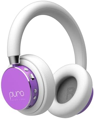 Puro Sound Labs BT2200 Plus Volume Limited Kids’ Bluetooth Headphones (Blue)