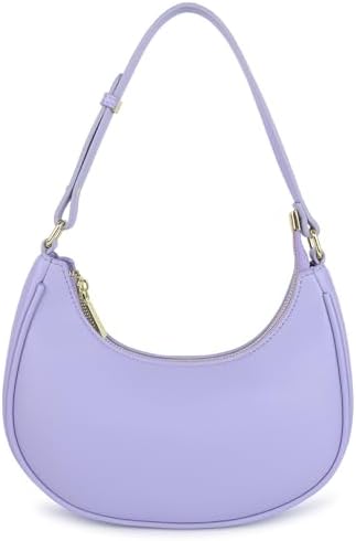 Barabum Retro Classic Clutch Shoulder Tote HandBag with Zipper Closure for Women