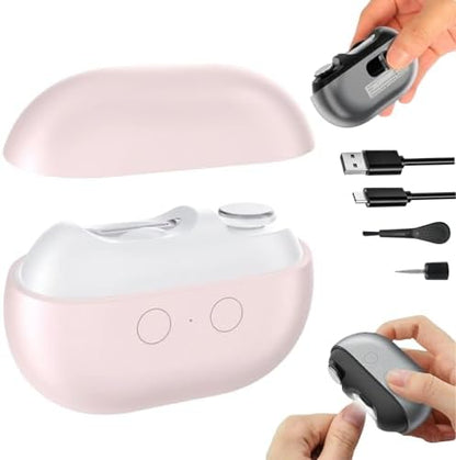 Yosody Nail Clipper, Easy Clip Electric Nail Clippers, Smart Nail Clippers, With Led Light, Nail Scraps Storage And Polishing