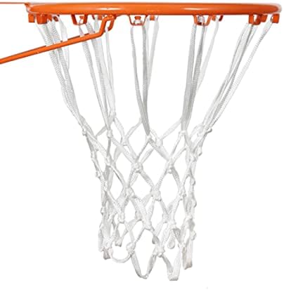 Basketball Net Heavy Duty Basketball Sports Net All Weather Replacement Nets Basketball Backboard Accessories for Standard Rim Hoop Outdoor Indoor