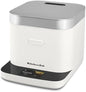 KitchenAid Compact 8 Cup Grain and Rice Cooker with Automatic Sensing and Integrated Scale, KGC2154PL, Porcelain White