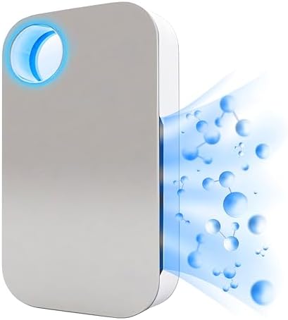 Air Purifier Plug In - Mini Negative Ion Generator- Filterless Mobile Ionizer Airs Cleaning - Ionizer Purifier Plug In Home, Office, Allergies, Pets, Smokers - Portable Air Purifiers - Air Cleaners