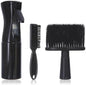 3PCS Professional Barber Neck Duster Set Haircut Beard Shaving Brush Spray