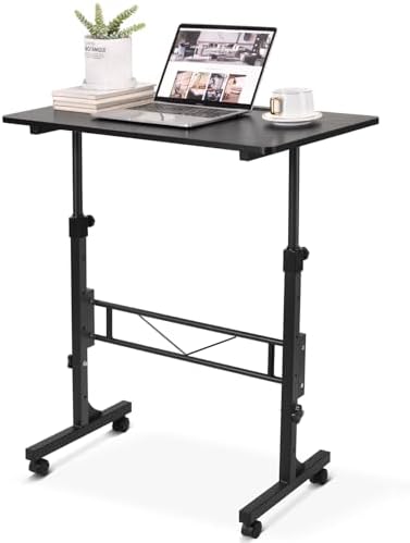 Purilite Select 32-Inch Adjustable Height Mobile Standing Desk