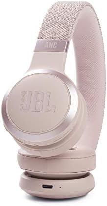 JBL Live 460NC - Wireless On-Ear Noise Cancelling Headphones with Long Battery Life and Voice Assistant Control - Black