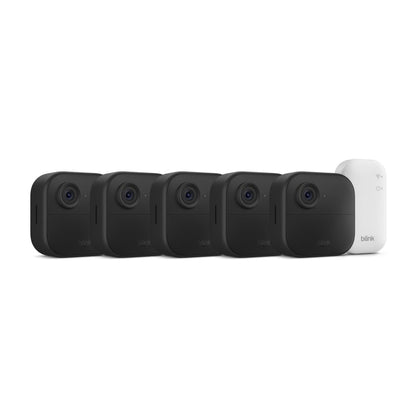 Blink Outdoor 4 (newest model) – Wireless smart security camera, two-year battery life, 1080p HD day and infrared night live view, two-way talk. Required Sync Module not included – Add-on camera