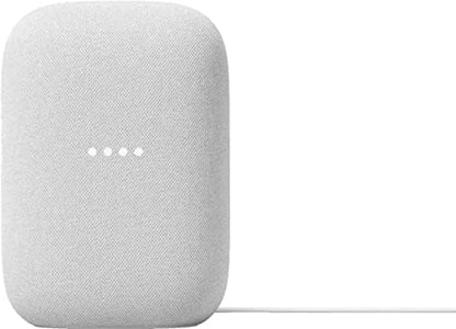 Google Voice Bluetooth Speaker - Wireless Music Streaming, Powerful Sound, Built-in Assistant, Wi-Fi and Bluetooth Connection, Smart Home Control, Stereo Pairing (Charcoal)