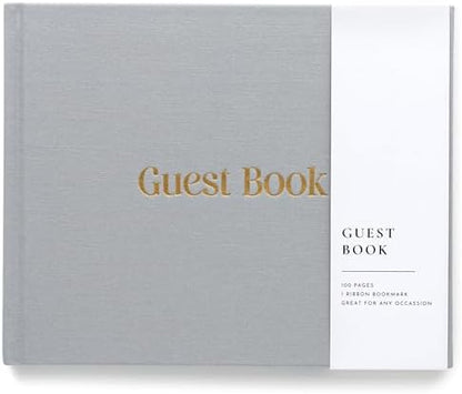 Lamare Wedding Guest Book – Elegant Guest Book for Party, Baby Shower Guest Book & Polaroid Guest Book for Wedding