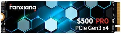 fanxiang S500 Pro M.2 SSD 2TB NVMe 2280 PCIe Gen 3x4 3500MB/s 3D NAND TLC 1200TBW Internal Solid State Hard Drive