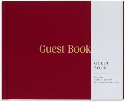 Lamare Wedding Guest Book – Elegant Guest Book for Party, Baby Shower Guest Book & Polaroid Guest Book for Wedding
