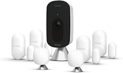 ecobee Smart Camera – Indoor WiFi Security Camera, Smart Home Security System, 1080p HD 180 Degree FOV, Night Vision, 2-Way Audio, Works with Apple HomeKit, Alexa Built in