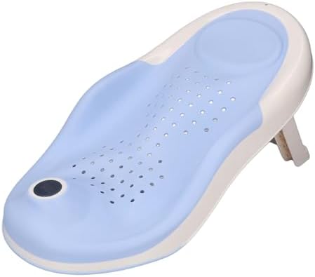 Baby Bath Support, Baby Bath Stand Foldable Ergonomic Infant Bath Support Tub Baby Bathtub Baby Bath for Baby Bathing (Green)