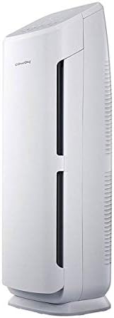 Tall Tower HEPA Air Purifier for Home and Bedroom, Powerful 4-Stage Filtration, Auto Speed Control, Quiet Operation, Touch Controls, White - PuriLite