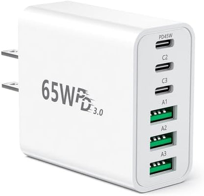 Multi-Port USB C Charging Station | Fast Charging Hub for Multiple Devices