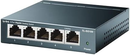 TP-Link TL-SX1008 | 8 Port 10G/Multi-Gig Unmanaged Ethernet Switch | Desktop/Rackmount | Plug & Play | Sturdy Metal Casing | Limited Lifetime Protection | Speed Auto-Negotiation