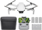 DJI Mini 4K Camera Drone Combo, Drone with 4K UHD Camera for Adults, Under 249 g, 3-Axis Gimbal Stabilization, 10km Video Transmission, Auto Return, 2 Batteries for 62-Min Max Flight Time, QuickShots