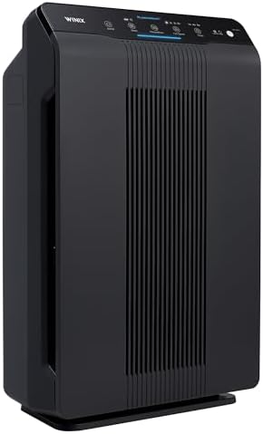Winix 5500-2 Air Purifier – True HEPA, Carbon Filter, Auto Mode, PlasmaWave® Technology, Large Room Air Cleaner up to 1,740 sq ft, Captures Allergens, Smoke, and Pet Dander - PuriLite
