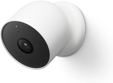 Google Nest Security Cam (Wired) - 2nd Generation - Snow
