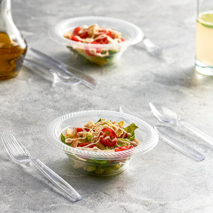 Disposable Clear Plastic Cutlery Disposable utensils Heavyweight 100 Count (Knives)