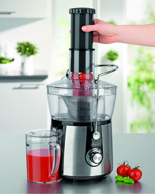 Oster Stainless Steel Juice Extractor, Stainless Steel - PuriLite
