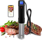 INKBIRD WiFi Sous Vide Cookers, 1000 Watts 3D Power Sous Vide Cooker, Thermal Immersion Circulator with Recipe, Digital Interface, Temperature and Timer for Kitchen, ISV-100W