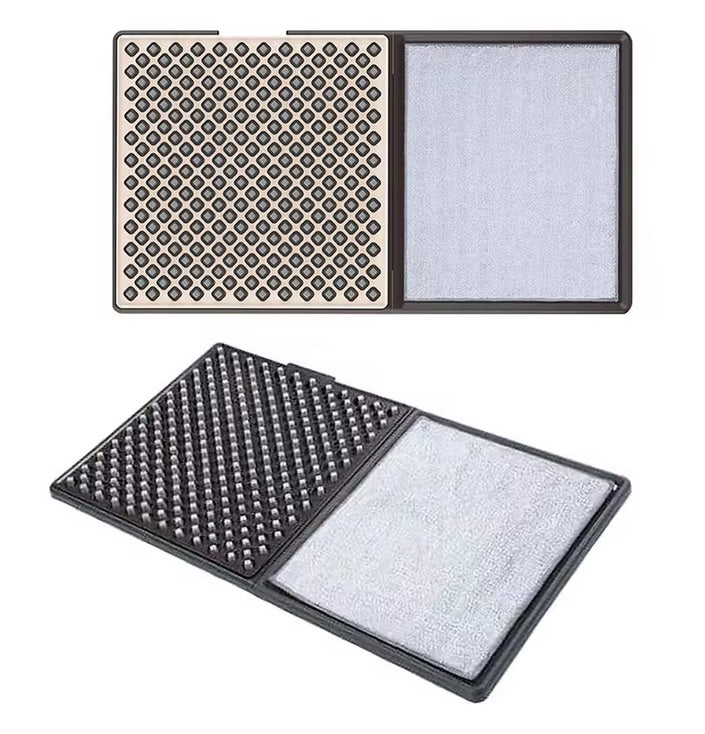 Purilite Select Disinfecting Doormat Shoe Sanitizing Entrance Mat – Non-Slip Absorbent Floor Mat with Dual-Layer Cleaning System for Home, Bathroom, Office and Entryway - PuriLite