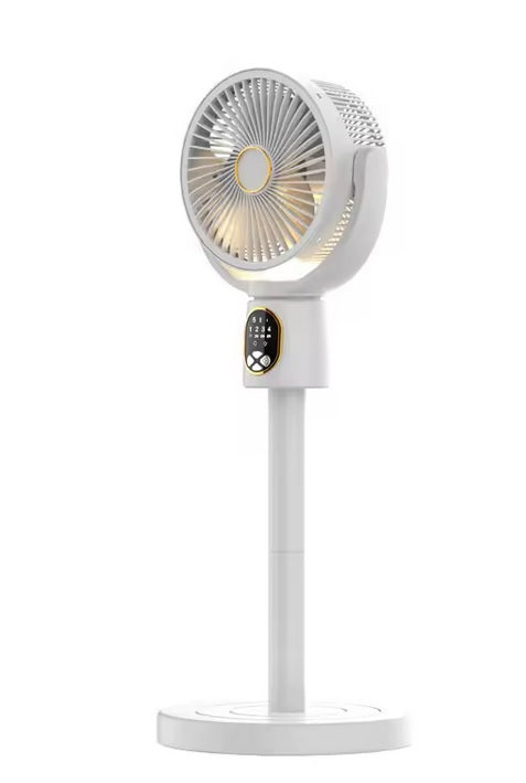 Purilite Select Portable USB Air Circulation Fan with Remote Control – Rechargeable Adjustable Desk and Floor Fan for Office, Home and Travel - PuriLite