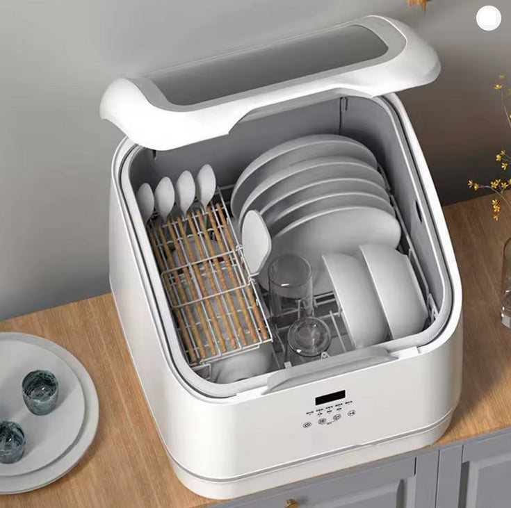 Purilite Select Countertop Mini Dishwasher with High-Temperature Wash and Drying – Fully Automatic Portable Dishwasher for Home Kitchen, Apartments and Small Spaces - PuriLite